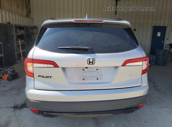 5FNYF5H24MB031599 2021 HONDA PILOT Silver Հետևի տեսք