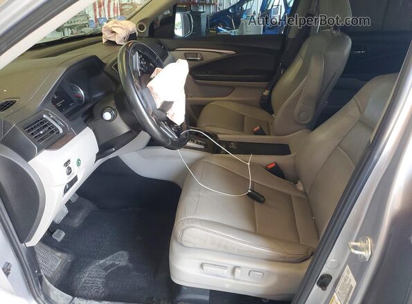 5FNYF5H24MB031599 2021 HONDA PILOT Silver Սալոնի դիմացի տեսք