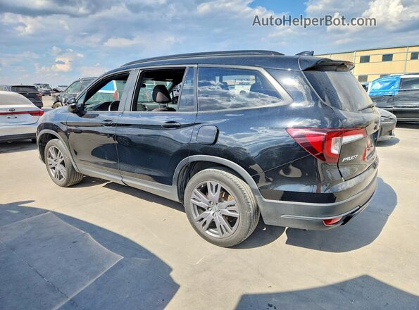 5FNYF5H33NB038229 2022 HONDA PILOT Черный Задняя левая четверть