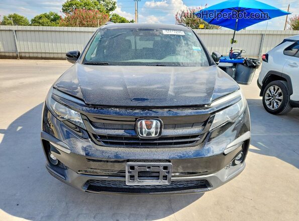 5FNYF5H33NB038229 2022 HONDA PILOT Черный Вид спереди