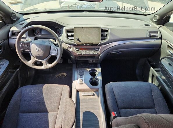 5FNYF5H33NB038229 2022 HONDA PILOT Черный Вид панели приборов