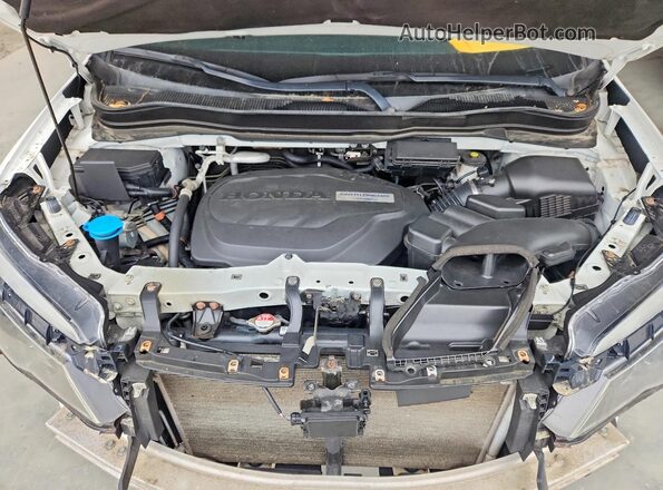 5FNYF5H34MB002953 2021 HONDA PILOT White Вид підкапотного простору
