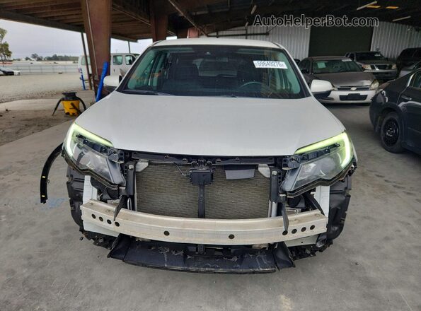 5FNYF5H34MB002953 2021 HONDA PILOT White Вид спереду