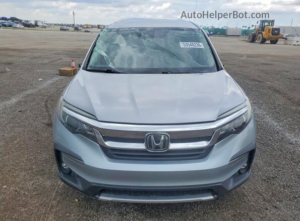 5FNYF5H36MB011847 2021 HONDA PILOT Серебряный Вид спереди