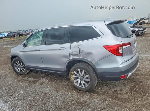 5FNYF5H36MB011847 2021 HONDA PILOT Серебряный Задняя левая четверть