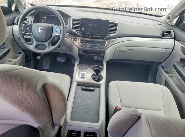 5FNYF5H36MB011847 2021 HONDA PILOT Серебряный Вид панели приборов