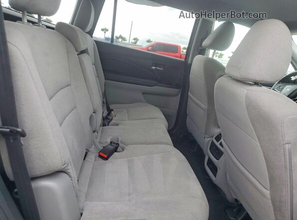 5FNYF5H36MB011847 2021 HONDA PILOT Серебряный Вид задней части салона