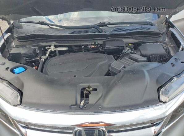 5FNYF5H36MB011847 2021 HONDA PILOT Серебряный Вид подкапотного пространства