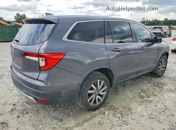 5FNYF5H52KB020799 2019 HONDA PILOT Gray უკანა მარჯვენა