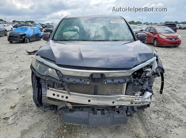 5FNYF5H52KB020799 2019 HONDA PILOT Gray წინა ხედი