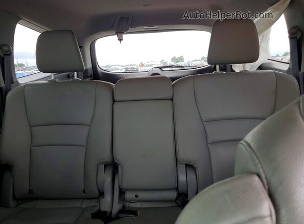 5FNYF5H52KB020799 2019 HONDA PILOT Gray უკანა სავარძლების ხედი