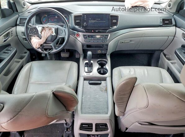 5FNYF5H52KB020799 2019 HONDA PILOT Gray წინა პანელის ხედი