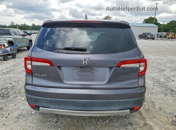 5FNYF5H52KB020799 2019 HONDA PILOT Gray უკანა ხედი