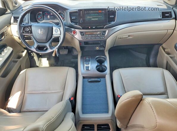 5FNYF5H53MB018224 2021 HONDA PILOT White Widok deski rozdzielczej