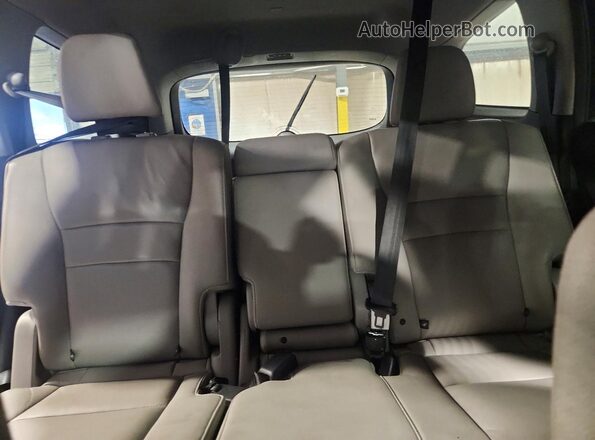 5FNYF5H54KB002627 2019 HONDA PILOT Black უკანა სავარძლების ხედი