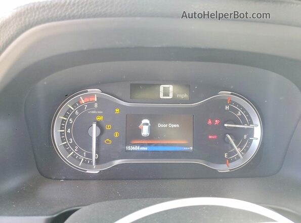 5FNYF5H55GB034252 2016 HONDA PILOT Black ხელსაწყოთა პანელის ხედი