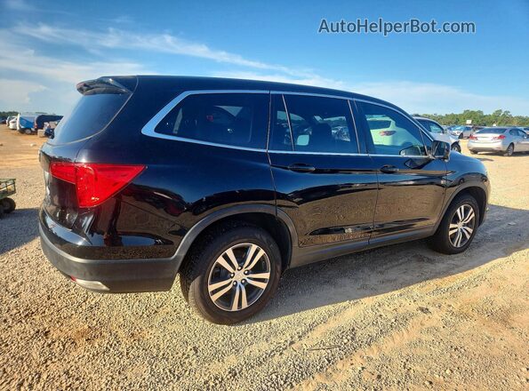 5FNYF5H57JB006413 2018 HONDA PILOT Black Rear right