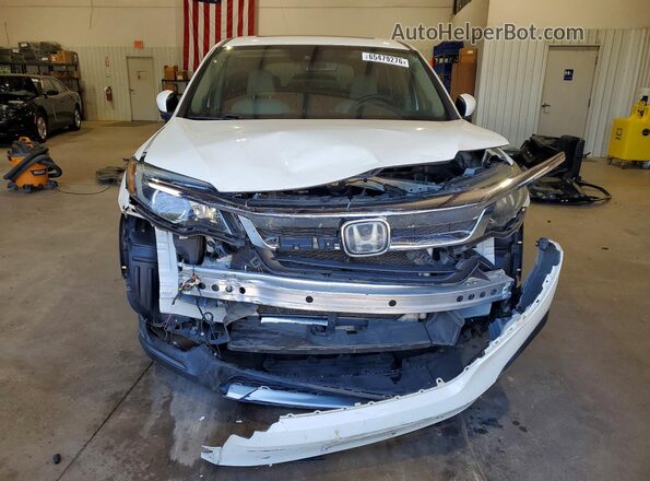 5FNYF5H5XKB038001 2019 HONDA PILOT White Front view