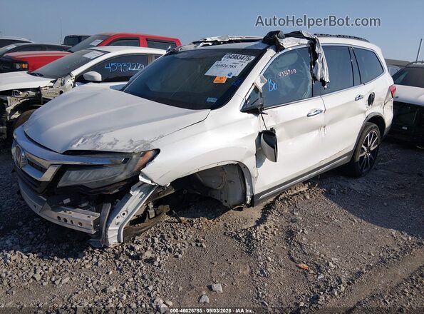 5FNYF5H62MB011807 2021 HONDA PILOT White Передня ліва чверть