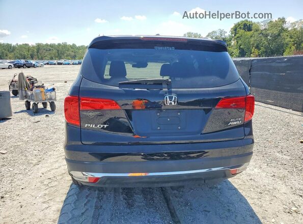 5FNYF6H04JB011949 2018 HONDA PILOT Black Widok z tyłu