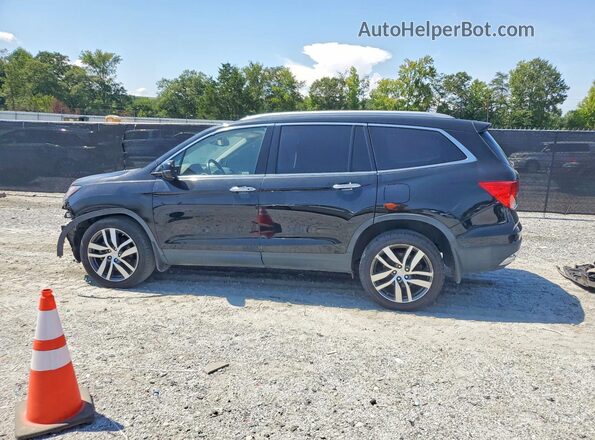 5FNYF6H04JB011949 2018 HONDA PILOT Black Tył lewy