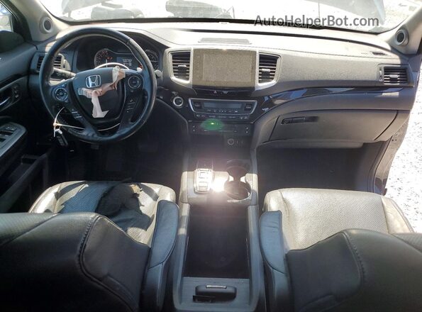 5FNYF6H04JB011949 2018 HONDA PILOT Black Widok deski rozdzielczej