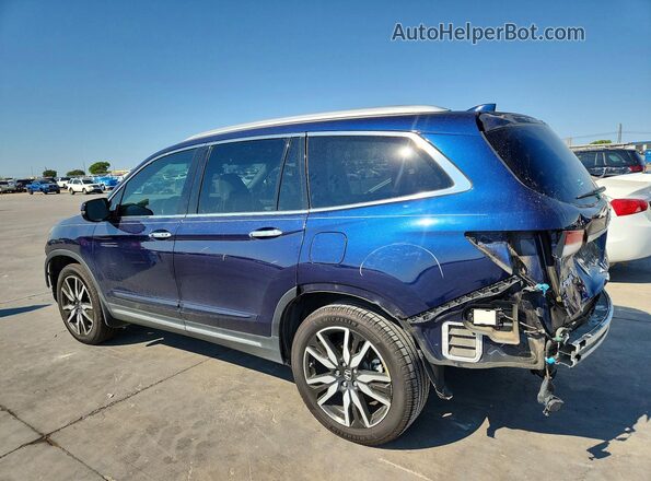 5FNYF6H06KB008357 2019 HONDA PILOT Blue Tył lewy