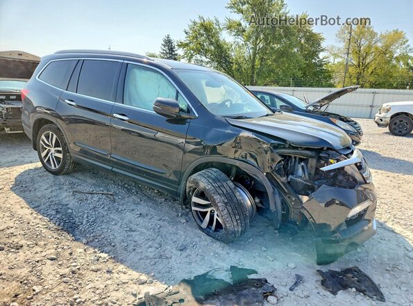 5FNYF6H07JB060739 2018 HONDA PILOT Black Front right