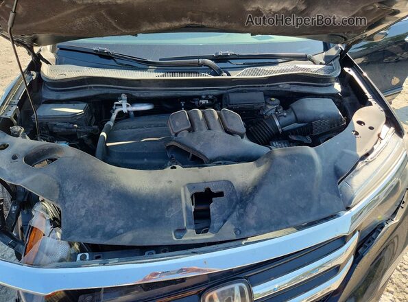 5FNYF6H07JB060739 2018 HONDA PILOT Black Engine compartment view