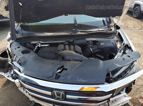 5FNYF6H09HB019443 2017 HONDA PILOT Белый Вид подкапотного пространства