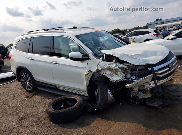5FNYF6H09HB019443 2017 HONDA PILOT Белый Передняя правая четверть