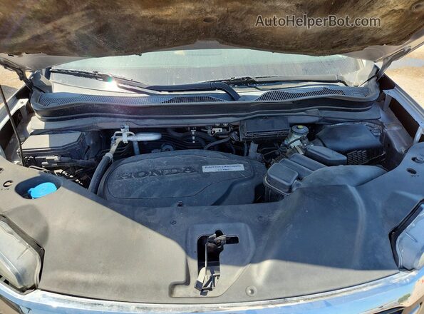 5FNYF6H09HB084776 2017 HONDA PILOT Silver Engine compartment view