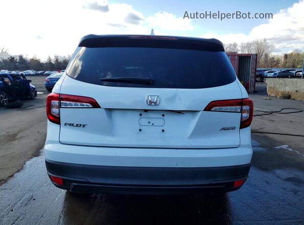5FNYF6H16MB009844 2021 HONDA PILOT White Widok z tyłu