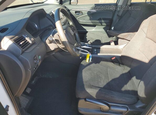 5FNYF6H16MB009844 2021 HONDA PILOT White Widok wnętrza z przodu