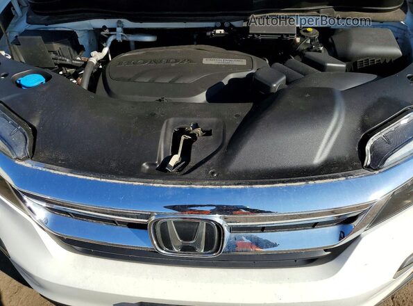 5FNYF6H16MB009844 2021 HONDA PILOT White Widok komory silnika