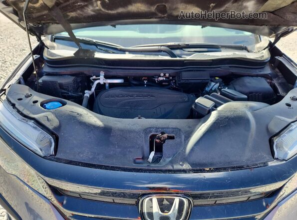 5FNYF6H24MB092652 2021 HONDA PILOT Серый Вид подкапотного пространства