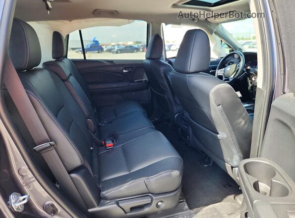 5FNYF6H24MB092652 2021 HONDA PILOT Серый Вид задней части салона