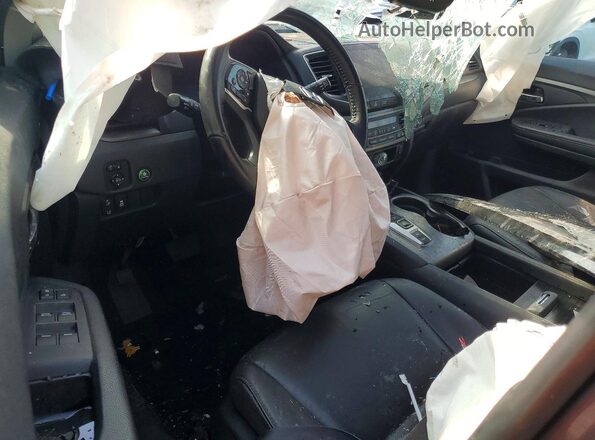 5FNYF6H27MB098753 2021 HONDA PILOT Gray Вид панелі приладів