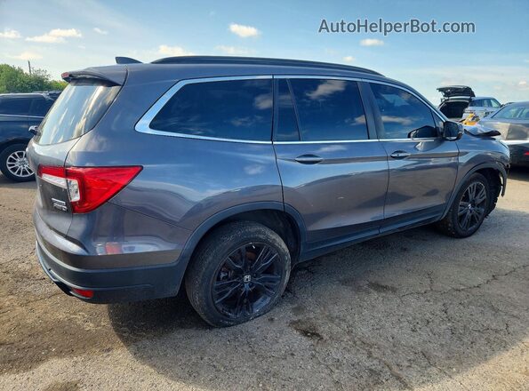 5FNYF6H29NB055680 2022 HONDA PILOT Gray Rear right