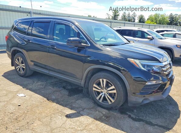 5FNYF6H33HB084072 2017 HONDA PILOT Черный Передняя правая четверть