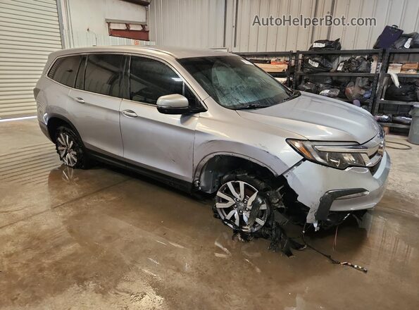 5FNYF6H39MB025974 2021 HONDA PILOT Silver 