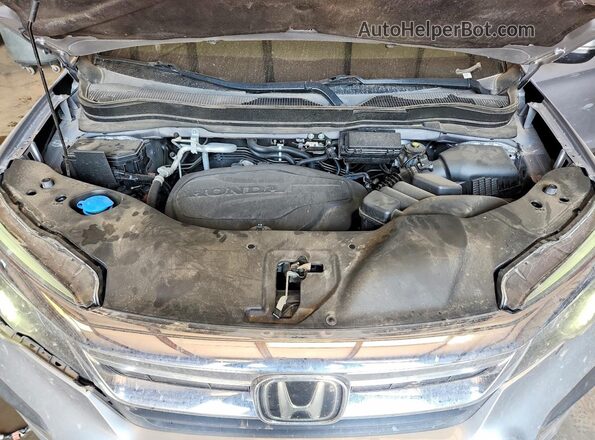 5FNYF6H39MB025974 2021 HONDA PILOT Silver ძრავის განყოფილების ხედი