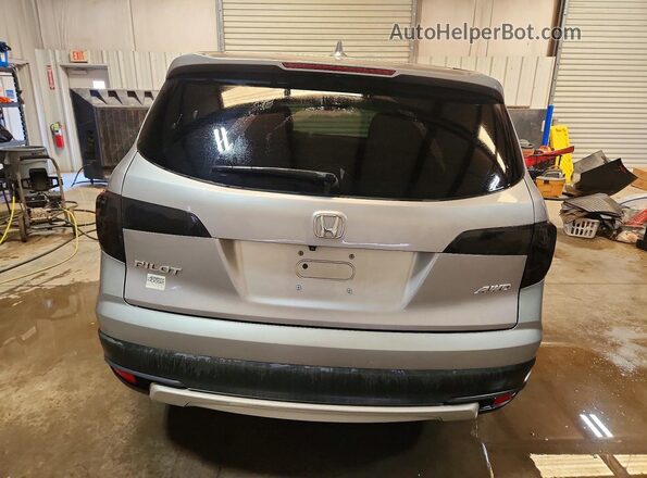 5FNYF6H39MB025974 2021 HONDA PILOT Silver უკანა ხედი