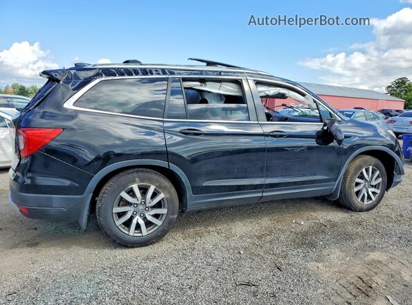 5FNYF6H3XKB504482 2019 HONDA PILOT Black Tył prawy