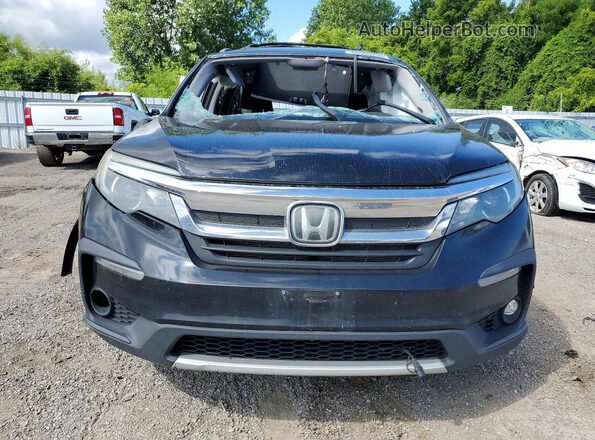 5FNYF6H3XKB504482 2019 HONDA PILOT Black Widok z przodu