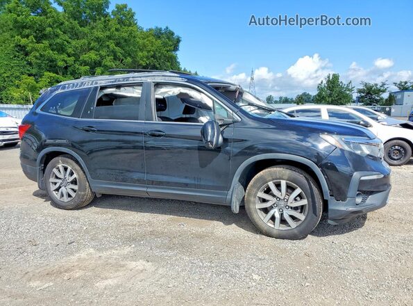 5FNYF6H3XKB504482 2019 HONDA PILOT Black Przód prawy