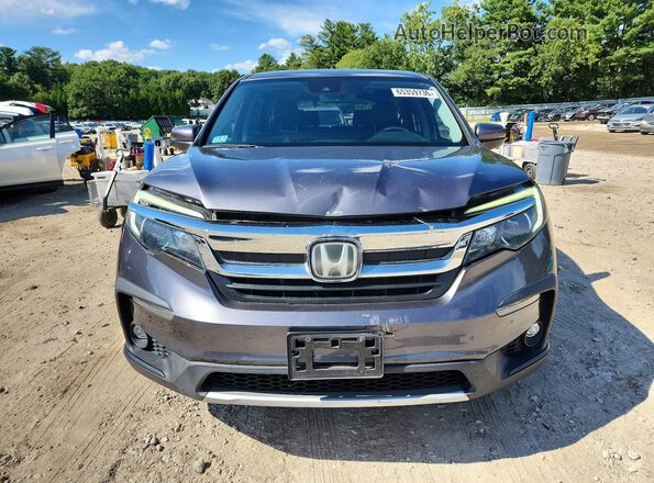 5FNYF6H50KB069103 2019 HONDA PILOT Gray Դիմացի տեսք