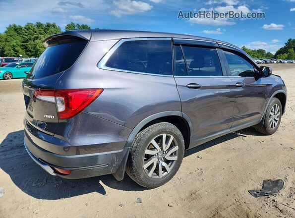 5FNYF6H50KB069103 2019 HONDA PILOT Gray Հետևի աջ