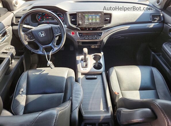 5FNYF6H50KB069103 2019 HONDA PILOT Gray Առջևի վահանակի տեսք