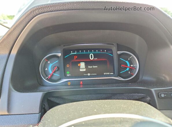 5FNYF6H50KB069103 2019 HONDA PILOT Gray Սարքավորումների վահանակի տեսք
